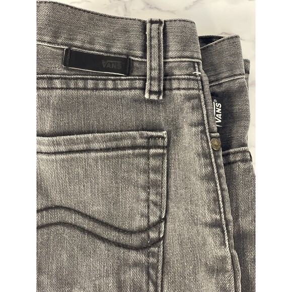 Vans Kids Jeans Grey/Black Size 16 - Picture 1 of 9